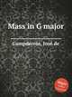 Mass in G major, 