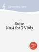 Suite No.4 for 3 Viols, Carwarden, John 