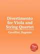 Divertimento for Viola and String Quartet, Cavallini, Eugenio 