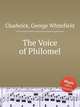 The Voice of Philomel, Chadwick, George Whitefield 