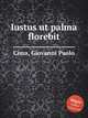 Iustus ut palma florebit, Cima, Giovanni Paolo 