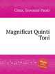 Magnificat Quinti Toni, Cima, Giovanni Paolo 