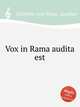 Vox in Rama audita est, Clemens non Papa, Jacobus 