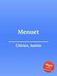 Menuet, 