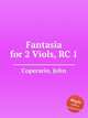Fantasia for 2 Viols, RC 1, Coperario, John 