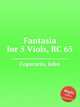 Fantasia for 5 Viols, RC 65, Coperario, John 