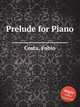 Prelude for Piano, Costa, Fabio 
