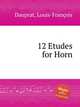 12 Etudes for Horn, 