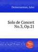 Solo de Concert No.3, Op.21, Demersseman, Jules 