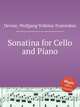 Sonatina for Cello and Piano, Devine, Wolfgang Volkmar Franziskus 
