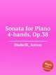 Sonata for Piano 4-hands, Op.38, Diabelli, Anton 