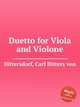 Duetto for Viola and Violone, Dittersdorf, Carl Ditters von 