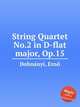String Quartet No.2 in D-flat major, Op.15, 