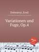 Variationen und Fuge, Op.4, 