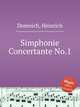 Simphonie Concertante No.1, Domnich, Heinrich 