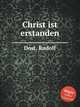 Christ ist erstanden, Dost, Rudolf 