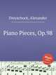 Piano Pieces, Op.98, Dreyschock, Alexander 