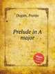 Prelude in A major, Dugan, Franjo 