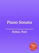 Piano Sonata, Dukas, Paul 
