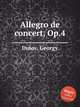 Allegro de concert, Op.4, Dulov, Georgy 