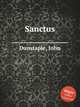 Sanctus, Dunstaple, John 