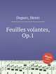 Feuilles volantes, Op.1, Duparc, Henri 