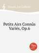 Petits Airs Conns Varis, Op.6, Dussek, Jan Ladislav 