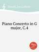 Piano Concerto in G major, C.4, Dussek, Jan Ladislav 