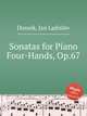 Sonatas for Piano Four-Hands, Op.67, Dussek, Jan Ladislav 