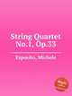 String Quartet No.1, Op.33, Esposito, Michele 