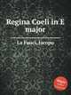 Regina Coeli in E major, La Fauci, Jacopo 
