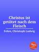 Christus ist gettet nach dem Fleisch, Fehre, Christoph Ludwig 