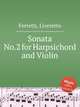 Sonata No.2 for Harpsichord and Violin, Ferretti, Liveretto 