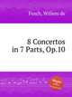 8 Concertos in 7 Parts, Op.10, Fesch, Willem de 