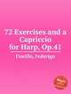72 Exercises and a Capriccio for Harp, Op.41, Fiorillo, Federigo 