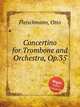 Concertino for Trombone and Orchestra, Op.35, Fleischmann, Otto 
