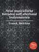 Neue musicalische Intraden auff allerhand Instrumenten, Franck, Melchior 