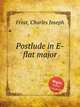 Postlude in E-flat major, Frost, Charles Joseph 