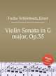 Violin Sonata in G major, Op.35, 