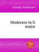 Moderato in G major, Galuppi, Baldassare 