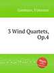 3 Wind Quartets, Op.4, Gambaro, Vincenzo 