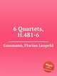 6 Quartets, H.481-6, Gassmann, Florian Leopold 