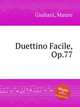 Duettino Facile, Op.77, Giuliani, Mauro 