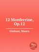 12 Monferrine, Op.12, Giuliani, Mauro 