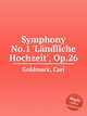 Symphony No.1 `Lndliche Hochzeit`, Op.26, Goldmark, Carl 