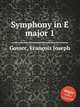 Symphony in E major 1, 
