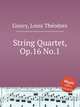String Quartet, Op.16 No.1, 