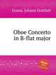 Oboe Concerto in B-flat major, Graun, Johann Gottlieb 