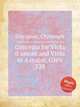 Concerto for Viola d`amore and Viola in A major, GWV 339, Graupner, Christoph 