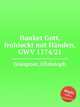 Danket Gott, frohlockt mit Hnden, GWV 1174/21, Graupner, Christoph 